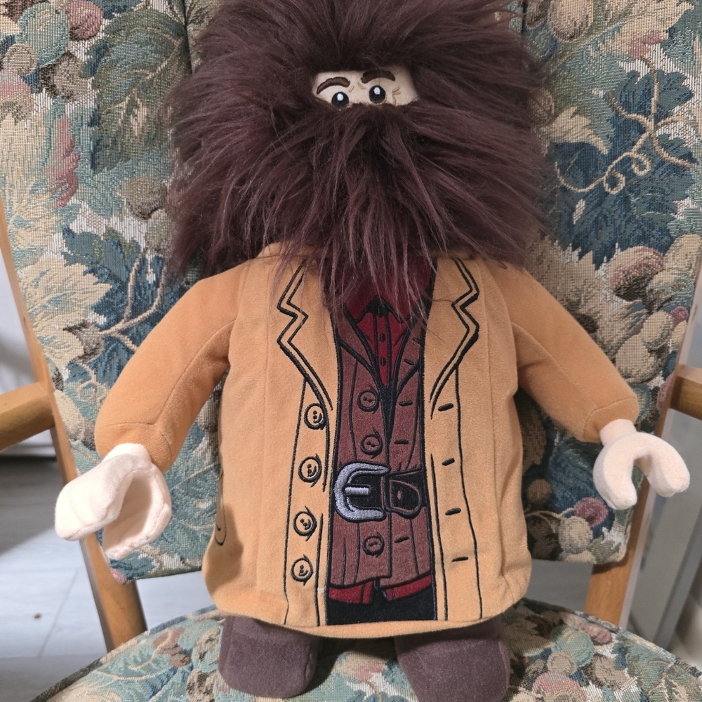 Lego Hagrid Plush Harry Potter NWT